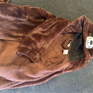 L.L. Bean Plush Brown Kids Cape